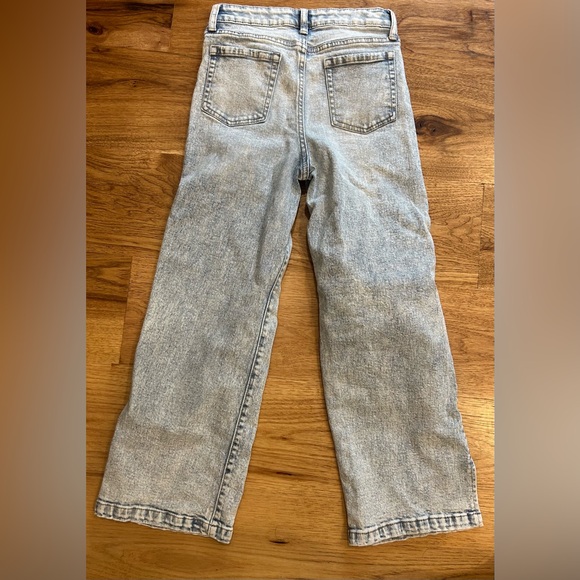 Light Blue Distressed girls  Jeans size 12 - Picture 5 of 6